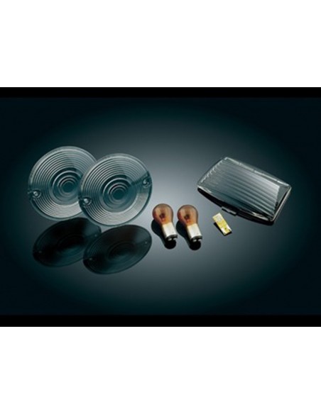 Smoke lenses for front fender and arrows - complete kit