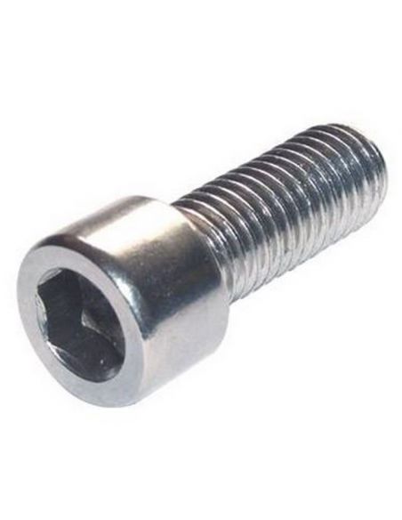 Chrome-plated Allen screws in millimeters 10 x 100