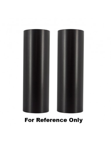 Straight Fork Cover glossy black diam 49mm