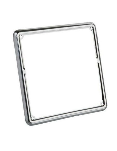 Chrome plate holder frame for models from 1999 onwards