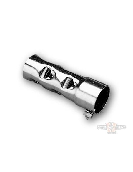 Mini long silencer 4" For 1 3/4" pipes