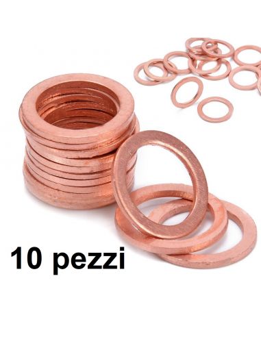 11mm washers for brake fittings, pack of 10 washers