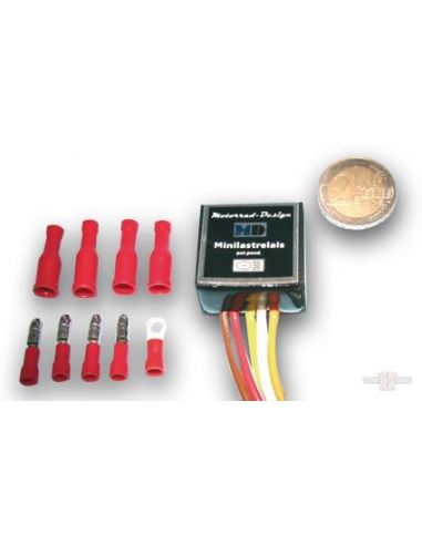 High beam/dipped-beam MD control unit for micro buttons