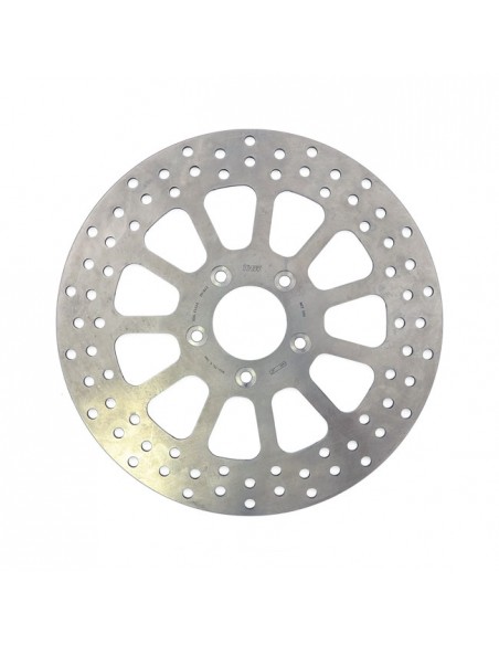 Front brake disc diameter 11.5" ventilated spoke Design for Softail from 2000 to 2014 ref OEM 44136-00 or 44156-00