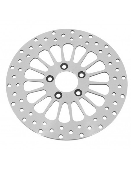 Front brake disc diameter 11.5" KING SPOKE polished For Sportster from 1984 to 1999