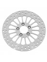 Front brake disc diameter 11.5" KING SPOKE Polished For FX from 1985 to 1994