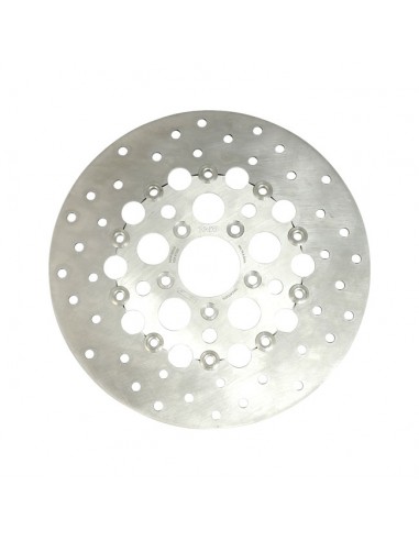 Front brake disc diameter 11.5" right or left ventilated floating OEM design for Softail from 2000 to 2014 ref OEM 44156