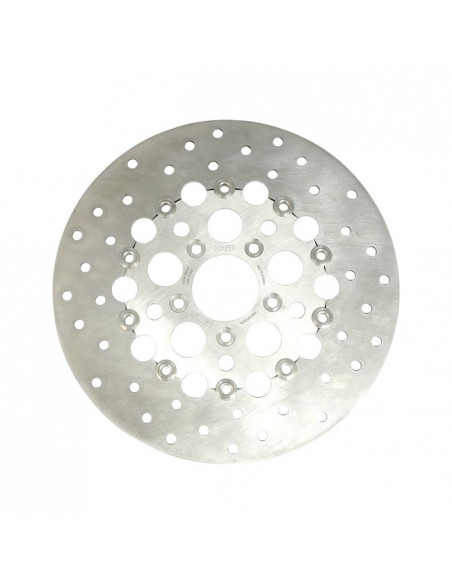 Front brake disc diameter 11.5" right or left ventilated floating OEM design for Sportster from 2000 to 2013 ref OEM 441