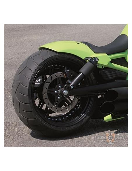 Rick's Race Corto rear fender for v-rod from 2007 to 2017 with 280 rubber