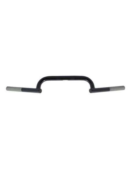 Clubman handlebar 1'' high 5'', 70 cm wide, Black without dimples