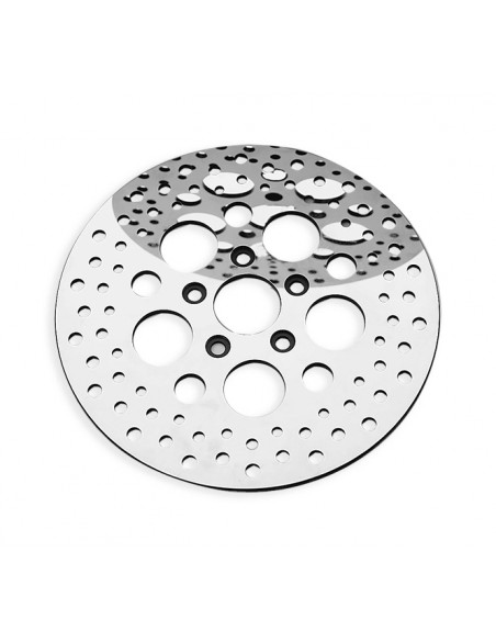 Rear brake disc Diameter 11.8" DNA 5 Hole polished for Touring from 2008 to 2019