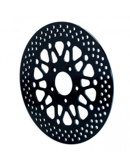 Rear brake disc Diameter 11.5" Wilwood black for Touring from 2000 to 2007