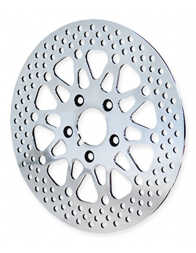 Rear brake disc Diameter 11.5" satin Wilwood for Softail from 1987 to 1999