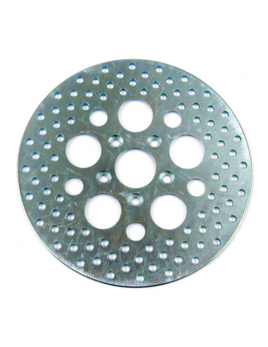 Rear brake disc Diameter 11.5" galvanized ventilated for Sportster, FXR, Dyna and Softail from 1992 to 1999