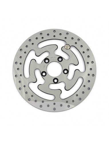 Rear brake disc Diameter 11.8" polished for Touring from 2008 to 2020