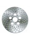 Front brake disc Diameter 11.5" satin stainless steel ventilated For Sportster and FX shovel from 1974 to 1977
