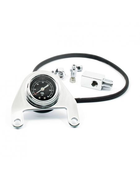 Oil pressure gauge kit + bracket