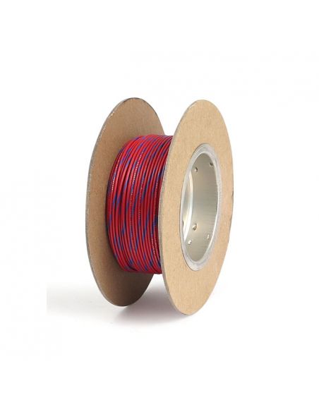 Electric cable coating pvc red/blue