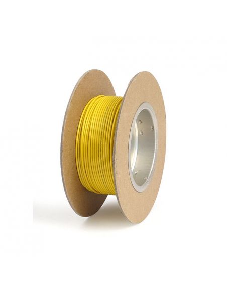 Electric cable coating pvc yellow