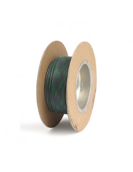 Electric cable coating pvc grey/green