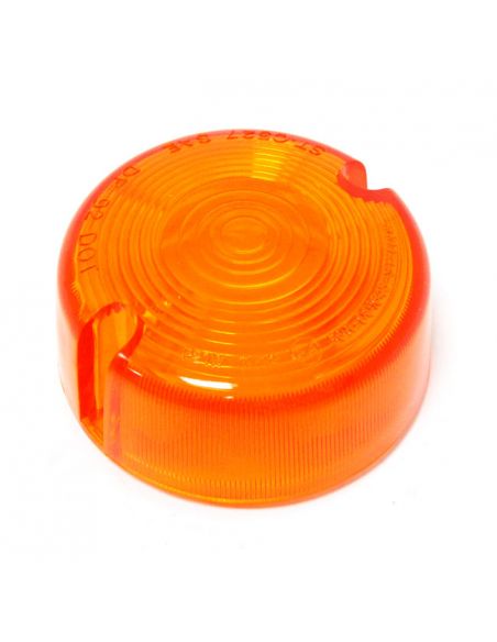 Orange arrow lens For Sportster, FXR, Dyna, Softail and Touring from 1986 to 1999