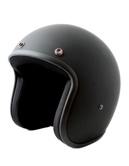 Slim Helmet Homologated matt black