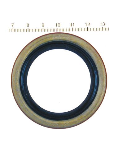 Left crankshaft oil seal for Dyna Twin Cam from 1999 to 2017 ref OEM 12068