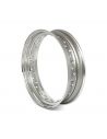 Rim 15x4.50 - 80 holes - polished stainless steel