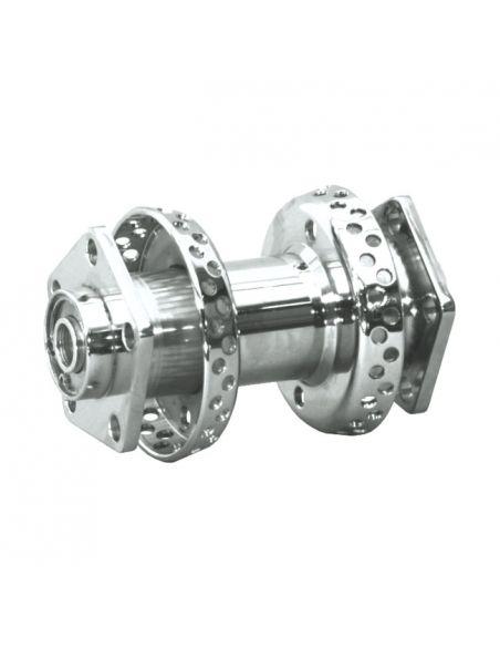 Front hub 40 holes Chrome For FL and FXWG 73-80 with Double Flange ref OEM 43540-73A