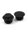 Black wrinkled ventilated Pop-up petrol cap for HD 83-95