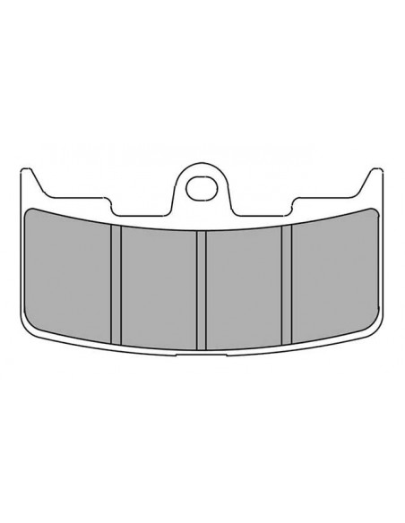 Sintered front pads for buell XB12R