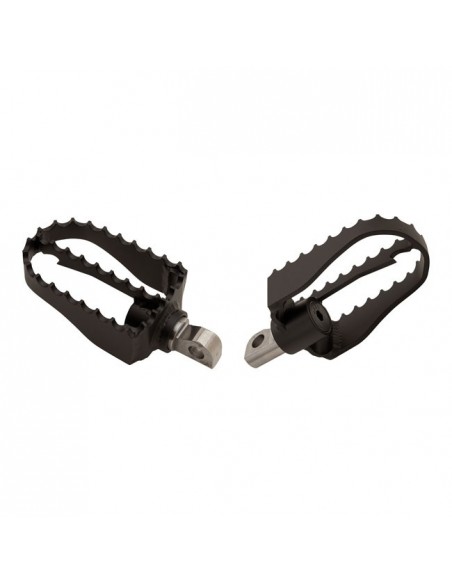 Black Burly MX pedals with...