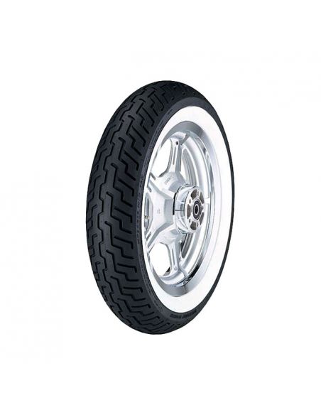DUNLOP 150/80-16 D404 white band (H) Front.