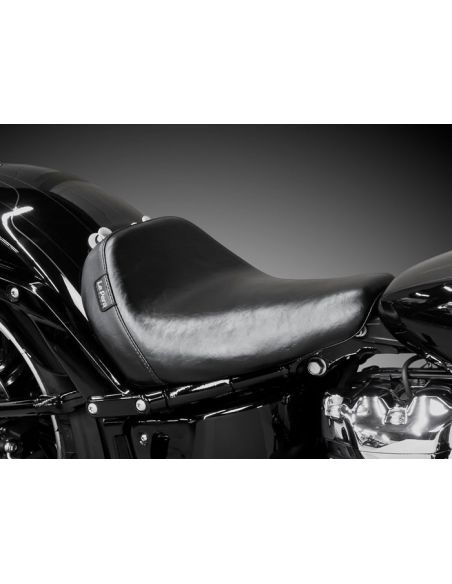 Bare Bones Solo Smooth Le Pera saddle for Softail Breakout from 2018 to 2020