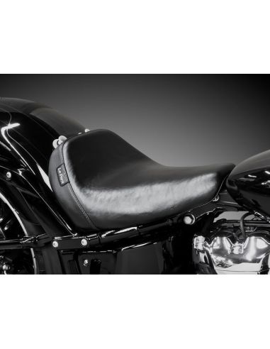 Bare Bones Solo Smooth Le Pera saddle for Softail Breakout from 2018 to 2020