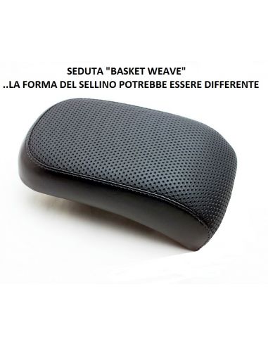 Passenger seat Le Pera Bare Bones Basket Wave for Dyna from 1996 to 2003