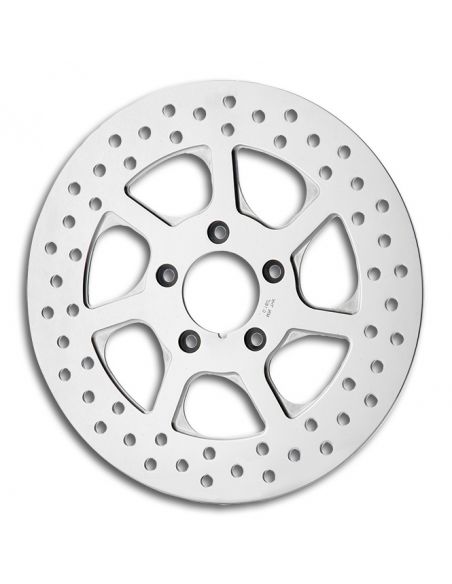 Front brake disc Diameter 11.8" Eliminator 7 right chrome for Touring from 2008 to 2017 (excluding Touring alloy wheels)