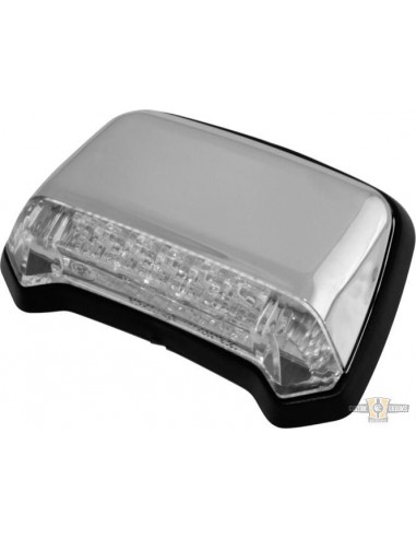 Chrome-plated approved LED rear light