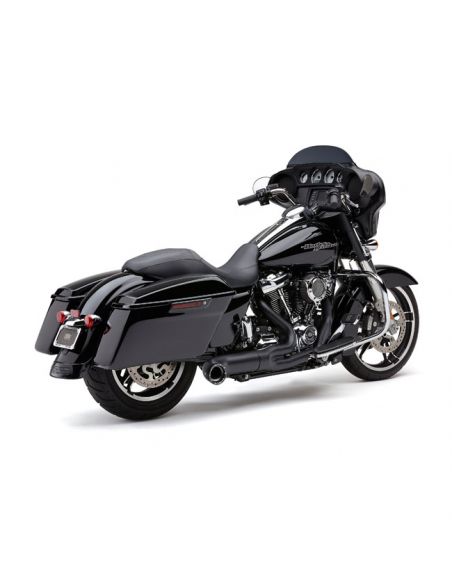 Mufflers Cobra 2-1 Turn On for Touring from 2017 to 2020 black