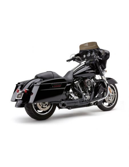 Mufflers Cobra 2-1 Turn On for Touring from 1995 to 2016 black