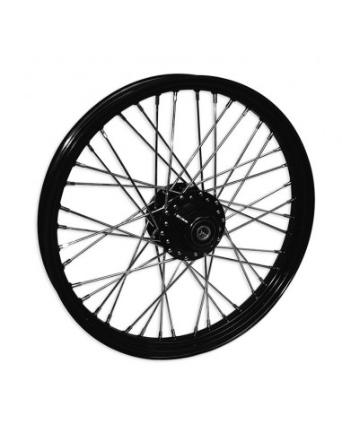 Front wheel. 18 x 3.5 - 60 black rays