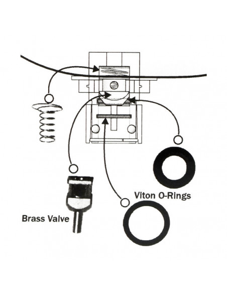 check valve repair kit for...