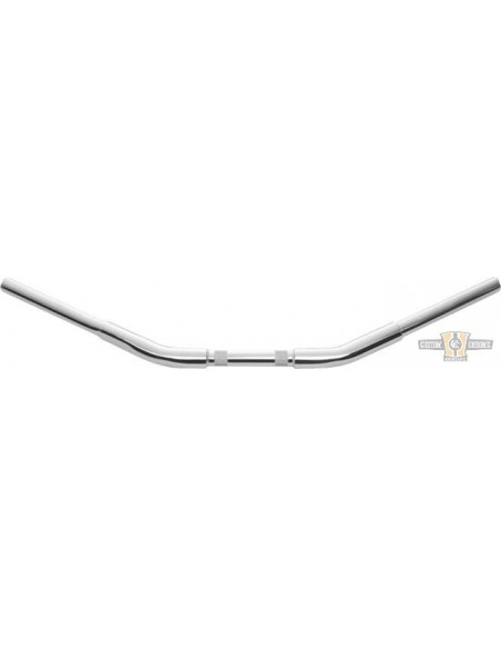 Handlebar Dragster 1-1/4" Wide 77cm Chrome, for Electronic Accelerator, pre-drilled,