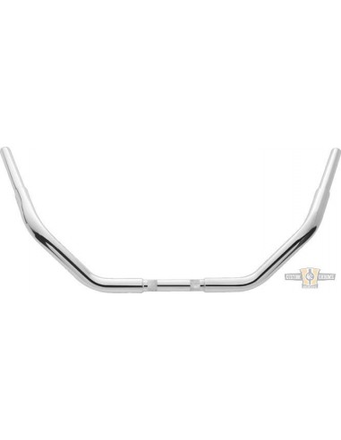 Handlebar Road King 1-1/4" high 5.5" Wide 82cm Chrome, for Electronic Accelerator, pre-drilled,