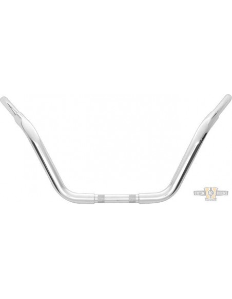 Handlebar Road glide 1-1/4" high 8.5" Wide 78cm Chrome, for Electronic Accelerator, pre-drilled,