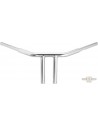 Handlebar T Bar Psycho 1-1/4" high 8" Wide 77cm Chrome, for Electronic Accelerator, pre-drilled,
