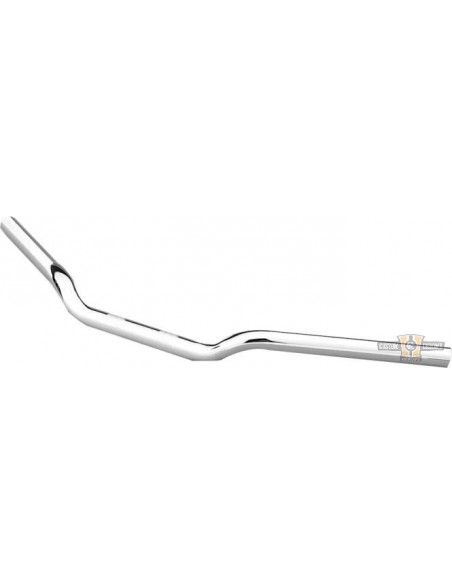 Handlebar Super bar 1" Wide 66cm Chrome, with dimples,