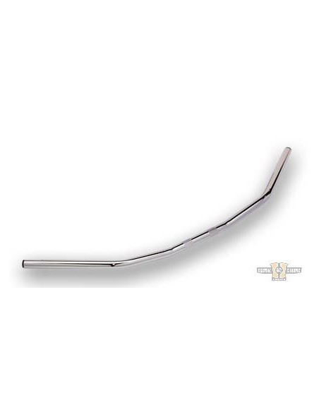 Handlebar Drag Bar 1" Wide 97cm Chrome, without dimples,