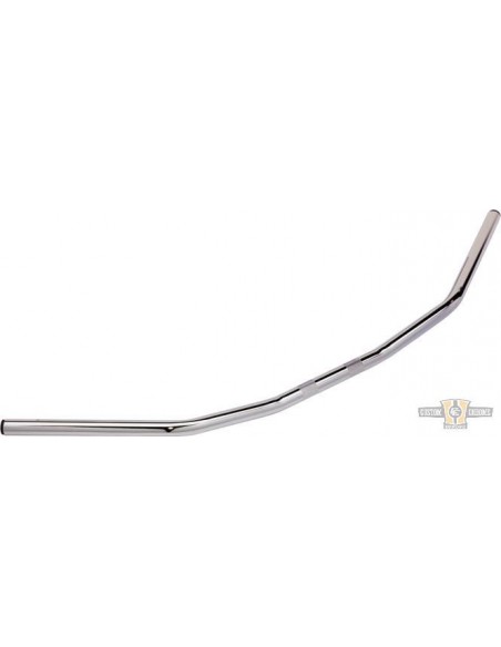 Flyer handlebar 1" Wide 97cm Chrome, with dimples,