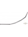 Flyer handlebar 1" Wide 97cm Chrome, with dimples,
